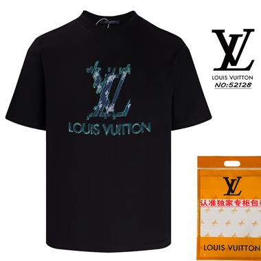 LOUISVUITTON  2024夏季新款短袖T恤 男女同款