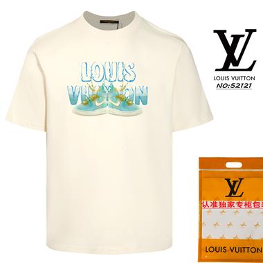 LOUISVUITTON  2024夏季新款短袖T恤 男女同款