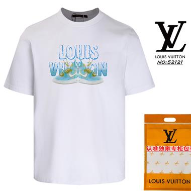 LOUISVUITTON  2024夏季新款短袖T恤 男女同款