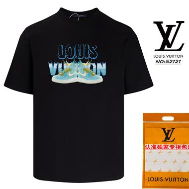 LOUISVUITTON  2024夏季新款短袖T恤 男女同款