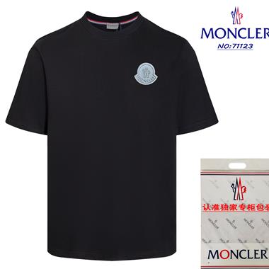 MONCLER   2024夏季新款短袖T恤 男女同款