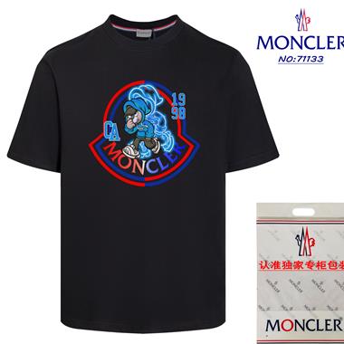 MONCLER   2024夏季新款短袖T恤 男女同款