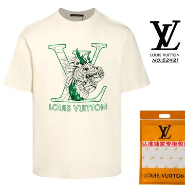 LouisVuitton   2024夏季新款短袖T恤 男女同款