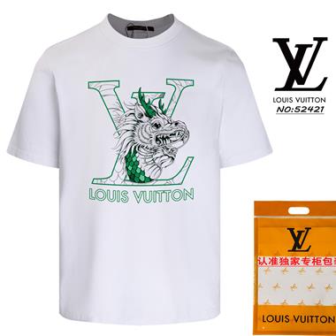 LouisVuitton   2024夏季新款短袖T恤 男女同款