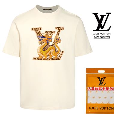 LouisVuitton   2024夏季新款短袖T恤 男女同款