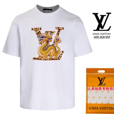 LouisVuitton   2024夏季新款短袖T恤 男女同款