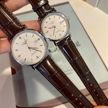 LONGINES   2024新款時尚休閒手錶 尺寸：男39MM 女30MM