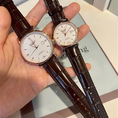 LONGINES   2024新款時尚休閒手錶 尺寸：男39MM 女30MM