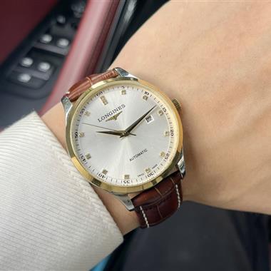 LONGINES   2024新款時尚休閒手錶 尺寸：42MM