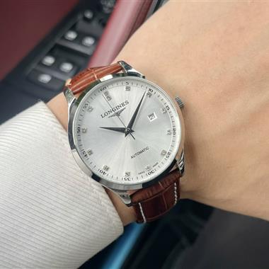 LONGINES   2024新款時尚休閒手錶 尺寸：42MM