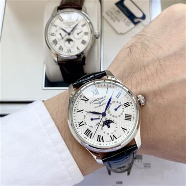 LONGINES   2024新款時尚休閒手錶  尺寸：40MM