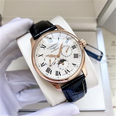 LONGINES   2024新款時尚休閒手錶  尺寸：40MM