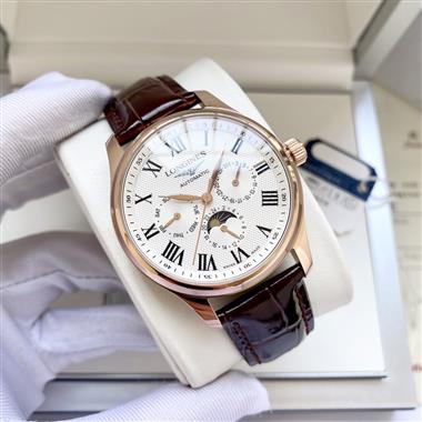 LONGINES   2024新款時尚休閒手錶  尺寸：40MM