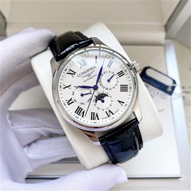 LONGINES   2024新款時尚休閒手錶  尺寸：40MM