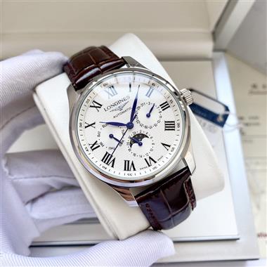 LONGINES   2024新款時尚休閒手錶  尺寸：40MM