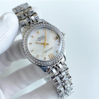 Rolex  2024新款時尚休閒手錶  尺寸：33MM