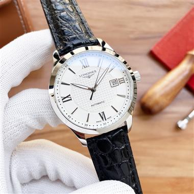 LONGINES  2024新款時尚休閒手錶  尺寸：43MM