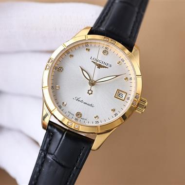 LONGINES   2024新款時尚休閒手錶 尺寸：33MM