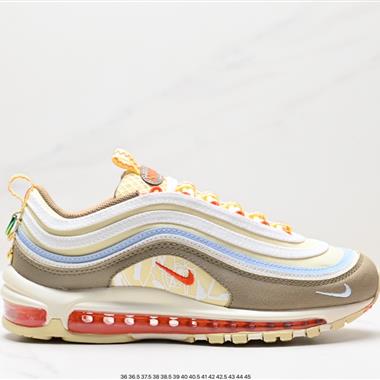 Nike Air Max 97 「Grey Sail」低幫復古百搭休閑運動鞋