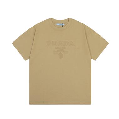 PRADA   2024夏季新款短袖T恤  歐版尺寸偏大