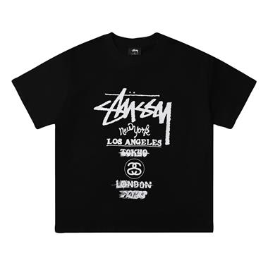 STUSSY  2024夏季新款短袖T恤