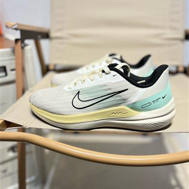 Nike Air Winflo 9 代低幫賈卡面料輕盈透氣休閑運動跑步鞋