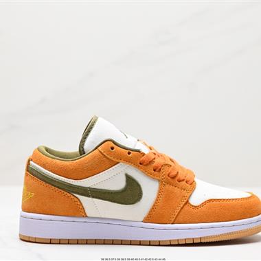 Nike Wmns Air Jordan 1 Low GS"Team Gold"AJ1