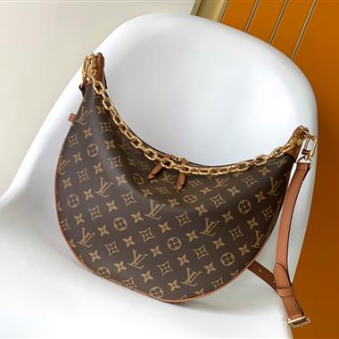 LOUIS VUITTON  2024新款女生時尚休閒包 尺寸：40-30-10CM