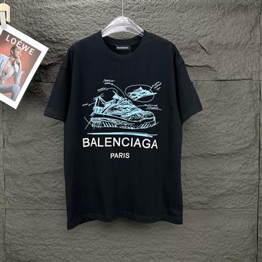 Balenciaga  2024夏季新款短袖T恤 尺寸偏大