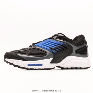 NIKE V2K Runtekk 灰白減震防滑復古低幫跑步鞋