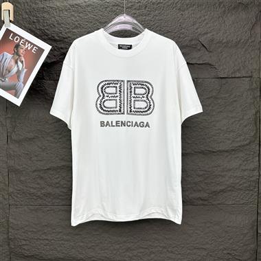 Balenciaga  2024夏季新款短袖T恤 尺寸偏大
