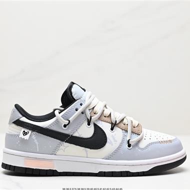 Nike SB Dunk Low」Milk White/Pink/Smile「扣籃系列低幫休閑運動滑板板鞋 