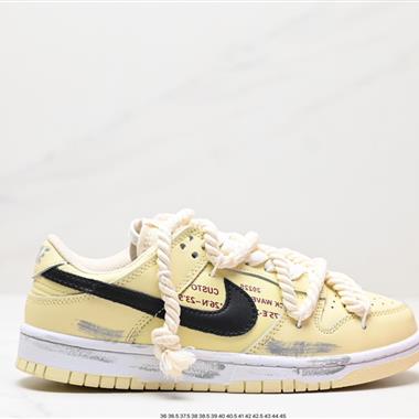 Nike SB Dunk Low」Milk White/Pink/Smile「扣籃系列低幫休閑運動滑板板鞋 