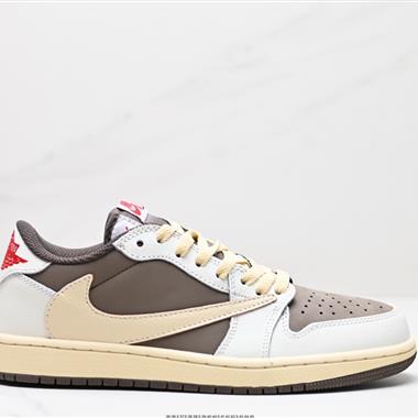 Travis Scott x Nike Air Jordan 1 Low Golf SP”Neutral Oliv”AJ1