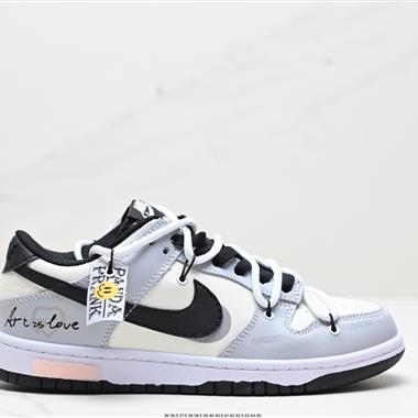 Nike SB Dunk Low」Milk White/Pink/Smile「扣籃系列低幫休閑運動滑板板鞋