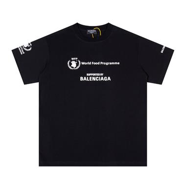 Balenciaga   2024夏季新款短袖T恤  尺寸偏大
