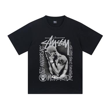 STUSSY   2024夏季新款短袖T恤  