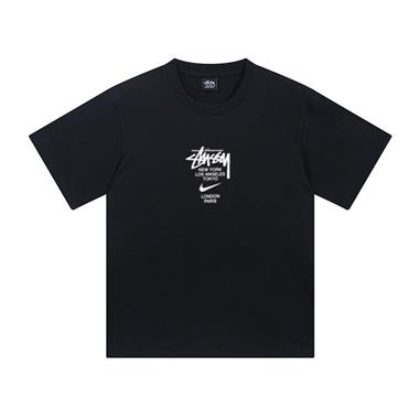 STUSSY   2024夏季新款短袖T恤  