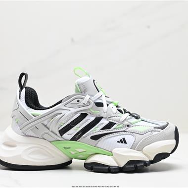 Adidas XLG RUNNER DELUXE 系列低幫老爹風增高復古休閑運動慢跑鞋