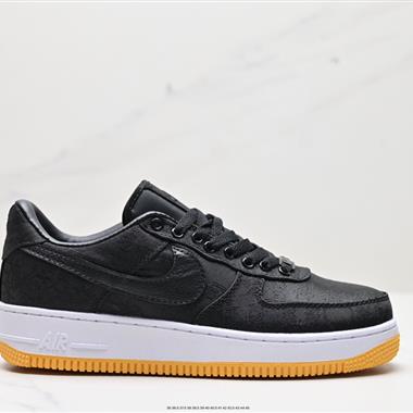 Fragment Design x Nike Air Force 1 JT PremiumGame Black 空軍一號經典低幫百搭休閑運動板鞋