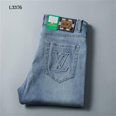 LouisVuitton   2024夏季新款休閒牛仔褲
