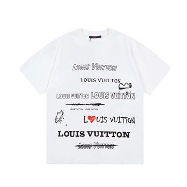 LouisVuitton   2024夏季新款短袖T恤  歐版尺寸偏大