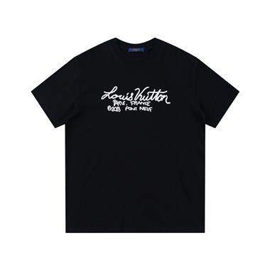 LouisVuitton   2024夏季新款短袖T恤  歐版尺寸偏大