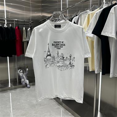 Balenciaga   2024夏季新款短袖T恤