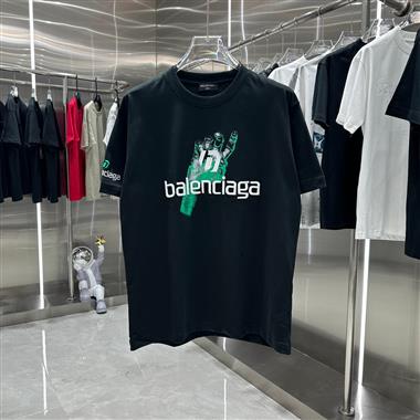 Balenciaga   2024夏季新款短袖T恤