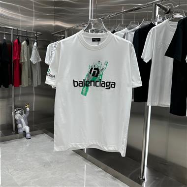 Balenciaga   2024夏季新款短袖T恤