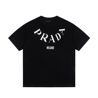 PRADA  2024夏季新款短袖T恤 尺寸偏大