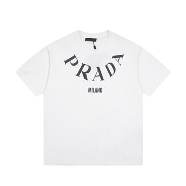 PRADA  2024夏季新款短袖T恤 尺寸偏大