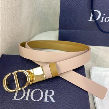 DIOR   2024新款時尚皮帶  2.0CM