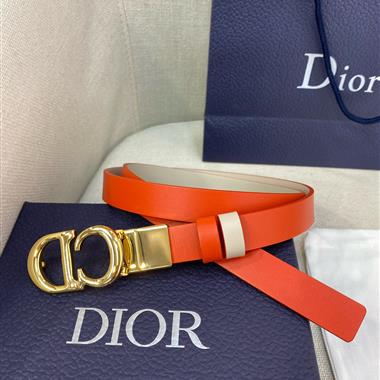 DIOR   2024新款時尚皮帶  2.0CM